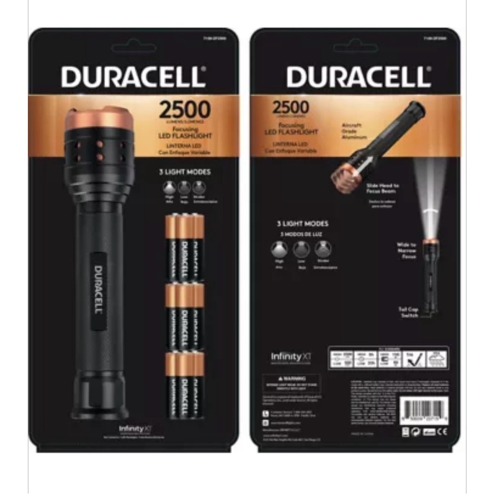 Black LED Flashlight